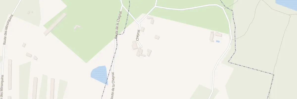 Plan du 2 Cheyrat à Peyrignac