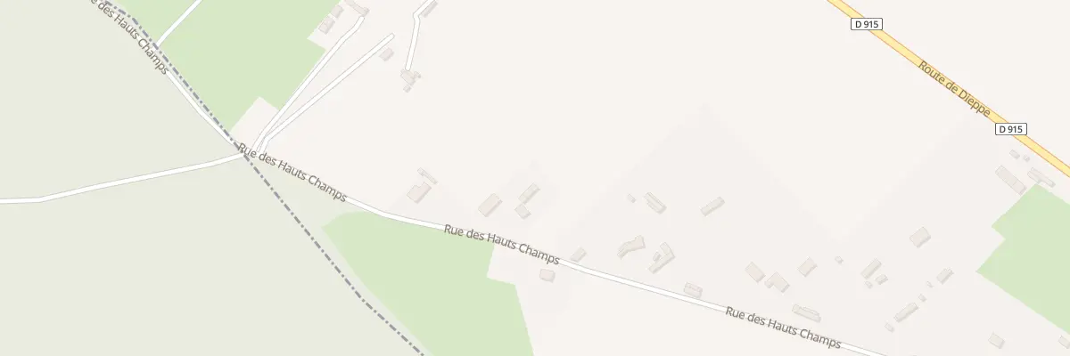 Plan du 840 Rue des Hauts Champs aux Grandes-Ventes