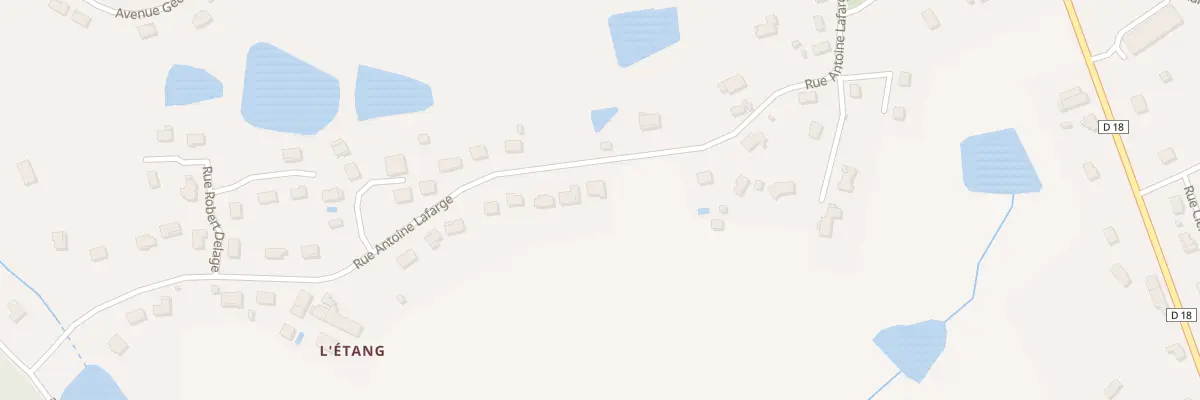 Plan du 41 Rue Antoine Lafarge à Saint-Yrieix-la-Perche