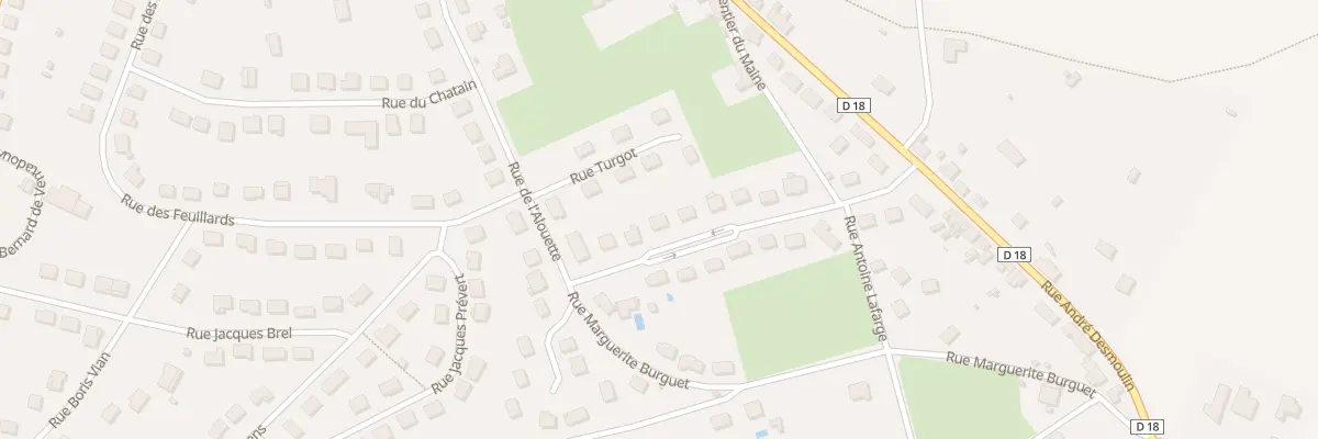 Plan du 5 Rue Andre Bordessoule à Saint-Yrieix-la-Perche