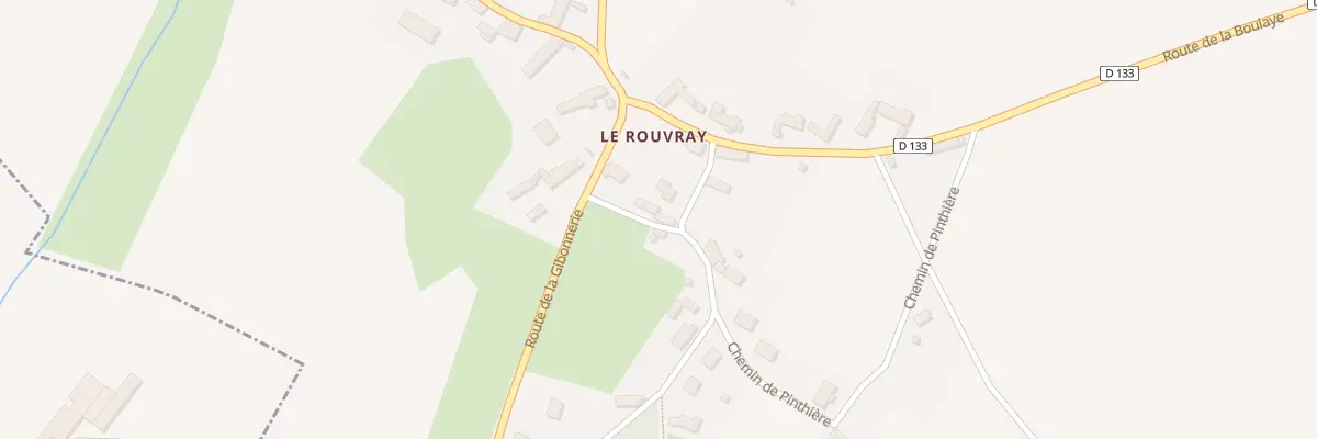 Plan du 1 Che de la Gibonnerie à Favières