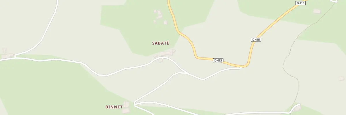 Plan du 11 Sabate à Contrazy
