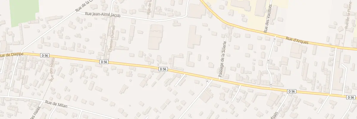 Plan du 70 Rue de Dieppe à Saint-Nicolas-d’Aliermont