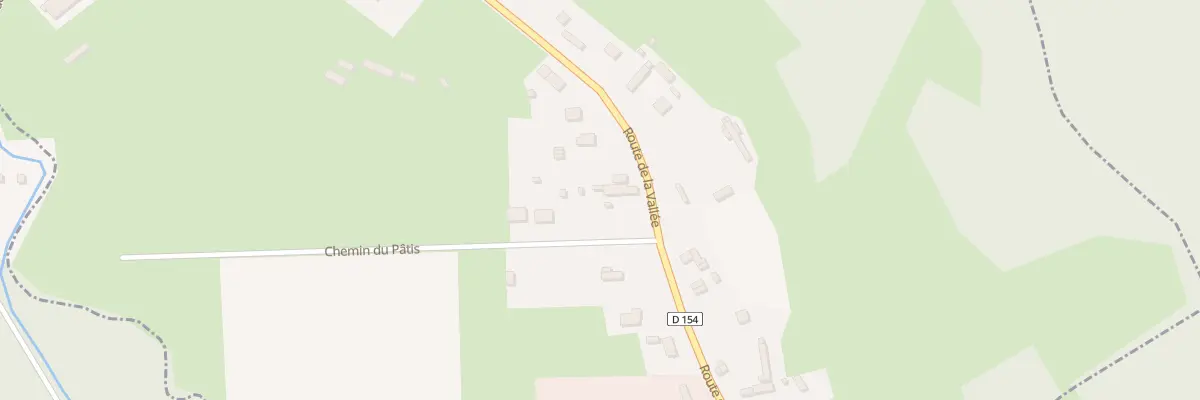 Plan du 2 Che du Patis à Saint-Hellier