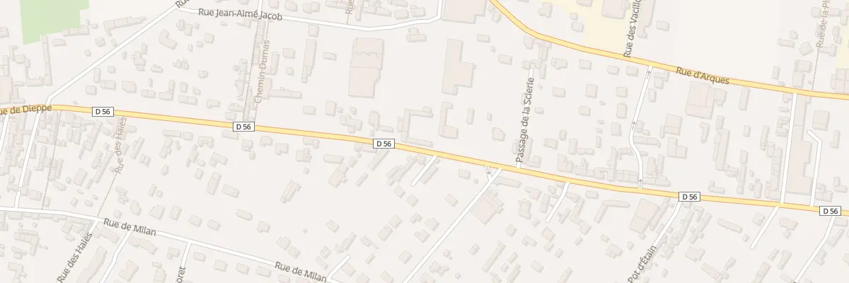 Plan du 80 Rue de Dieppe à Saint-Nicolas-d’Aliermont
