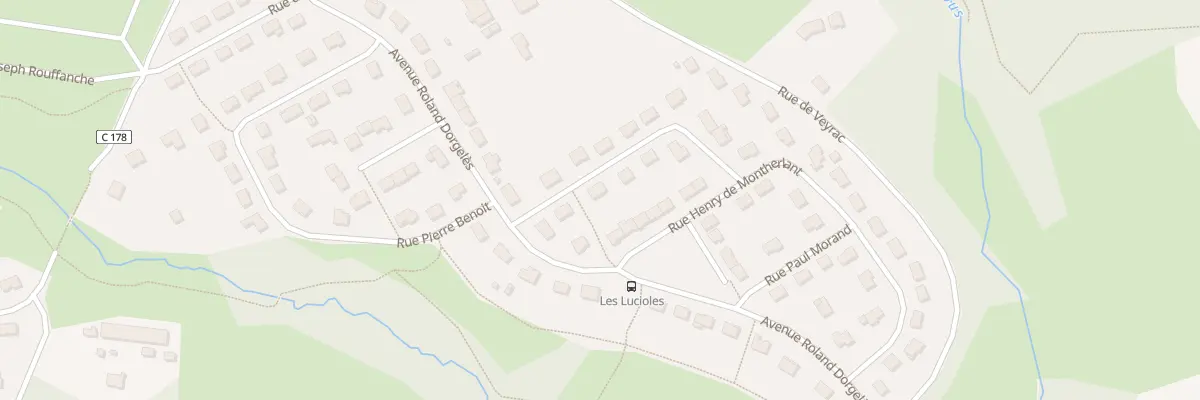 Plan du 9 Rue Georges Duhamel à Limoges