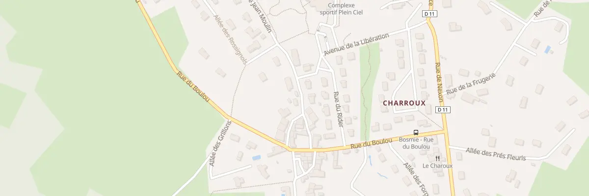 Plan du 3 Rue des Ecoles à Bosmie-l’Aiguille