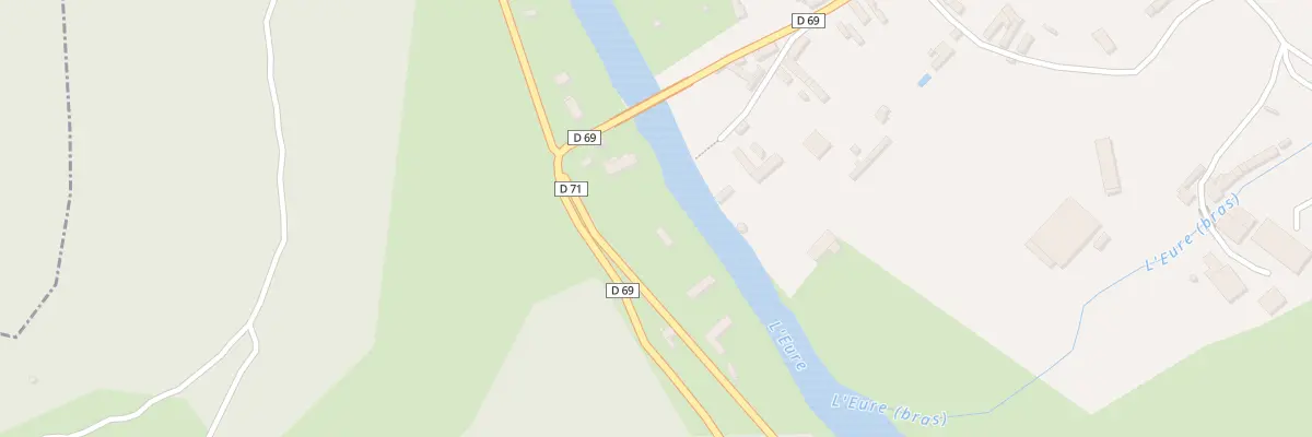 Plan du 23 Rue de la Mairie à Cailly-sur-Eure