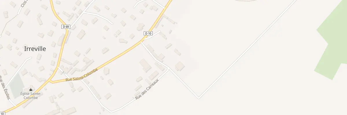Plan du 4 Rue des Carreaux à Irreville