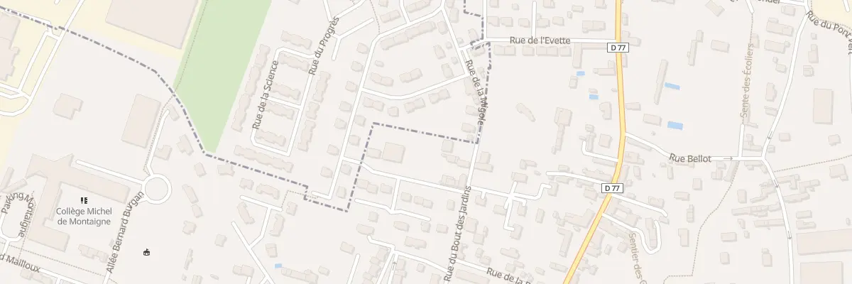 Plan du 7 Rue du Bout des Jardins au Vaudreuil