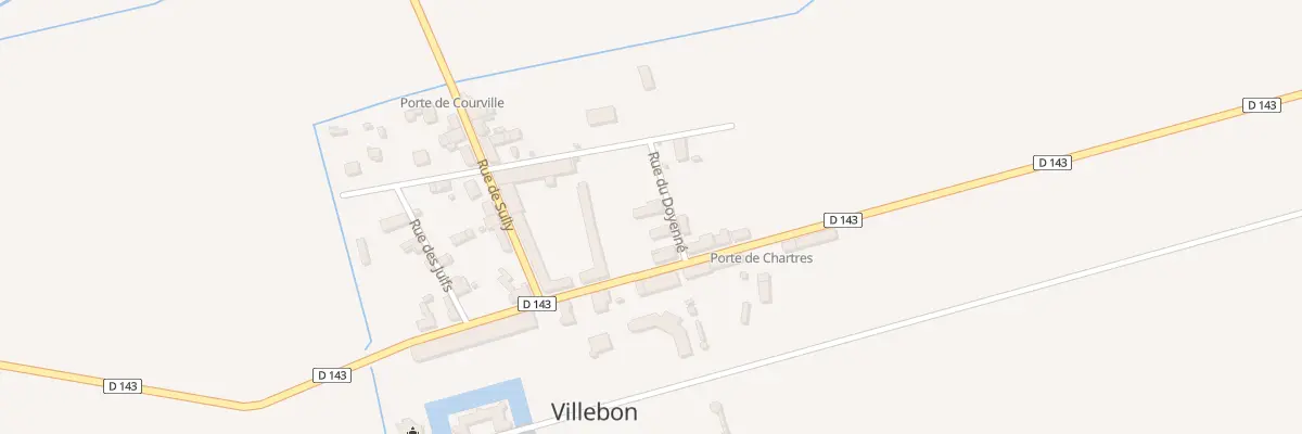 Plan du 3 Rue du Doyenne à Villebon