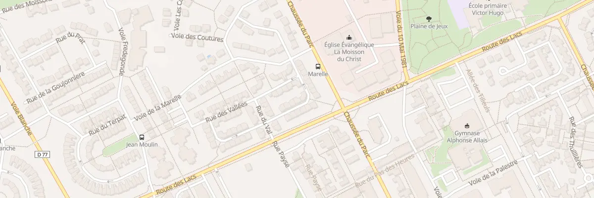 Plan du 25 Rue de la Plaine à Val-de-Reuil