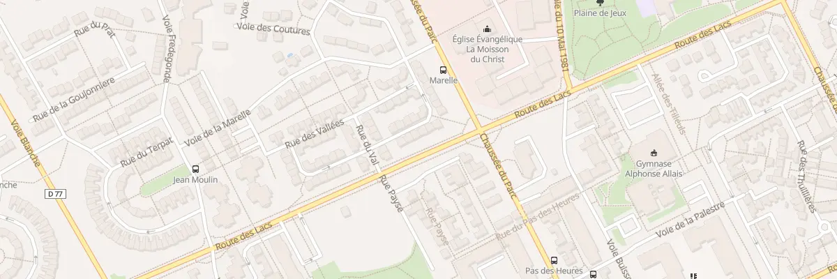 Plan du 36 Rue de la Plaine à Val-de-Reuil