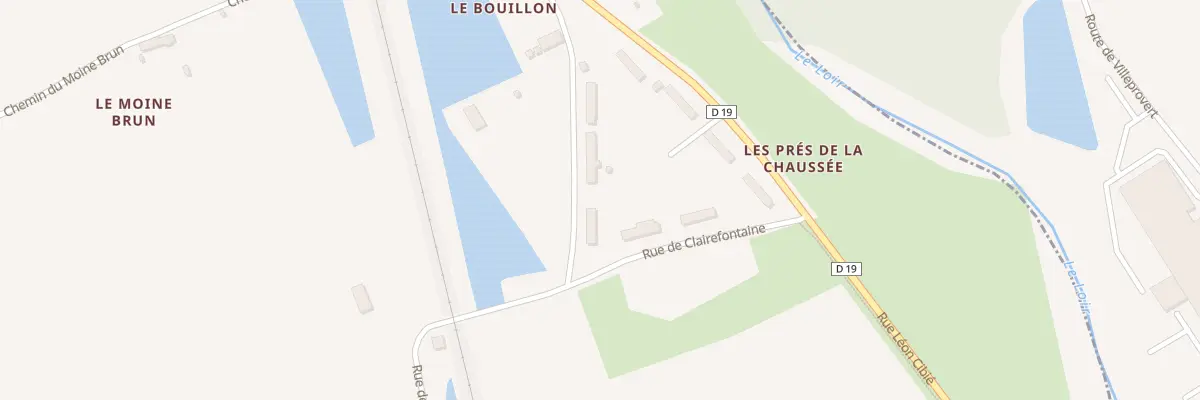 Plan du 9 Rue du Bouillon à Saint-Hilaire-la-Gravelle