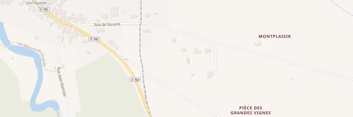 Plan du 158 Pièce des Grandes Vignes à Beaumont-Village