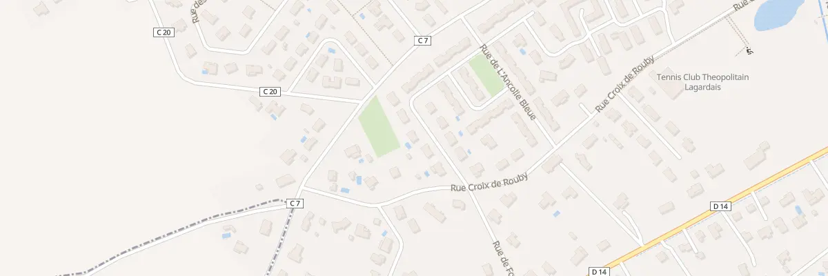 Plan du 6 Rue des Clématites à La Ville-Dieu-du-Temple