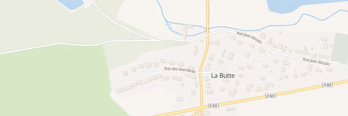 Plan du 6 Rue des Marnieres à Chuisnes