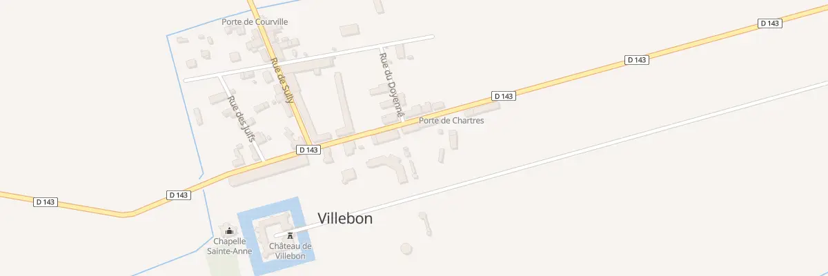 Plan du 3 Gr Grande Rue à Villebon