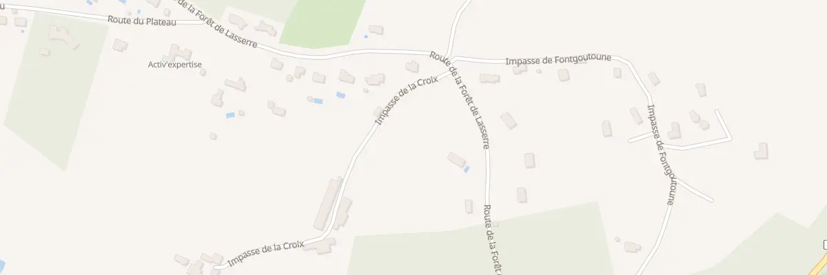 Plan du 467 Rte de la Forêt de Lasserre à Marcillac-Saint-Quentin