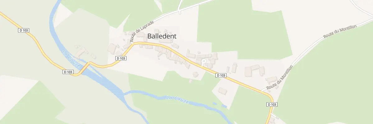 Plan du 13 Rue Grand’Rue à Balledent