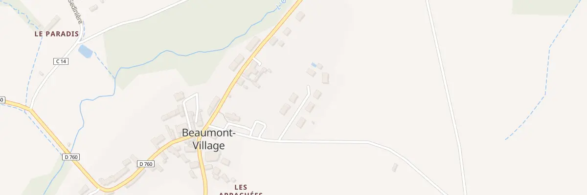 Plan du 5 Rue du Bourg Neuf à Beaumont-Village