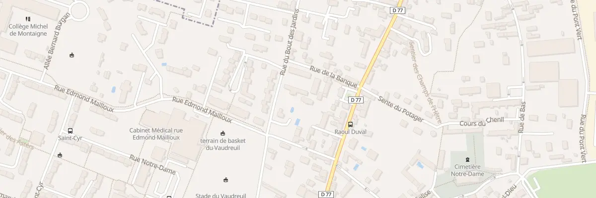 Plan du 16B Rue du Bout des Jardins au Vaudreuil