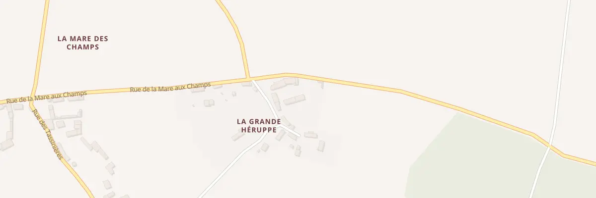 Plan du 1 Rue du Chemin Vert à Marcilly-la-Campagne