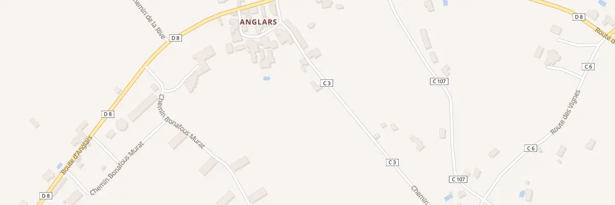 Plan du 5621F Anglars Bourg à Anglars-Juillac