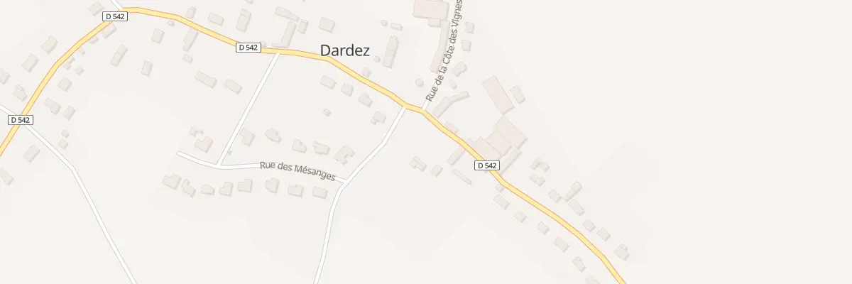 Plan du 2 Rue de la Cour Fresne à Dardez