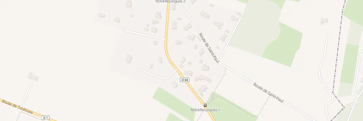 Plan du 85 Rte de Launac à Bretx