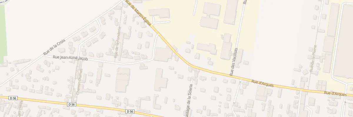 Plan du 915 Rue d’Arques à Saint-Nicolas-d’Aliermont