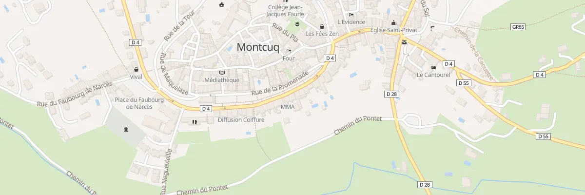Plan du 11 Bd Jacques Chapou à Montcuq-en-Quercy-Blanc