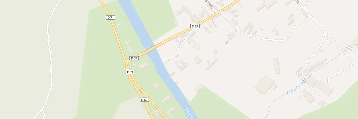 Plan du 7 Imp de l’Abreuvoir à Cailly-sur-Eure