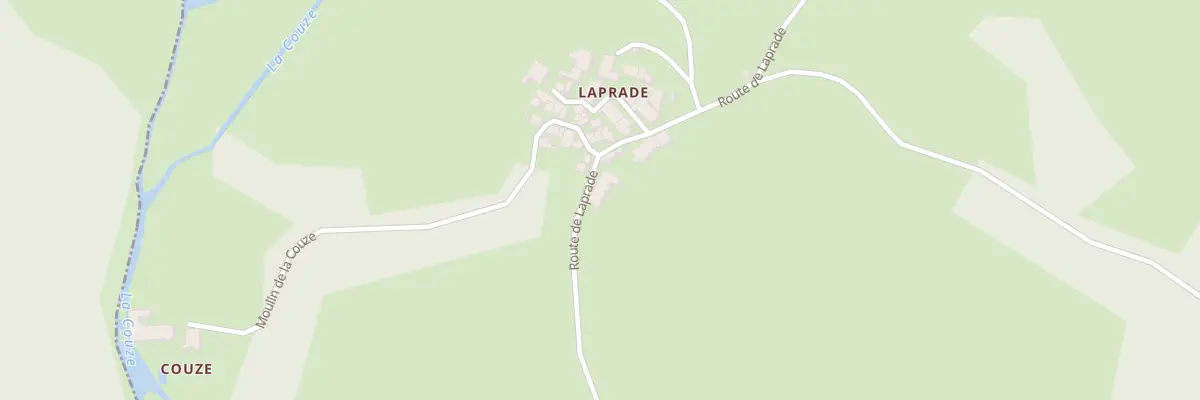 Plan du 1 Laprade à Balledent