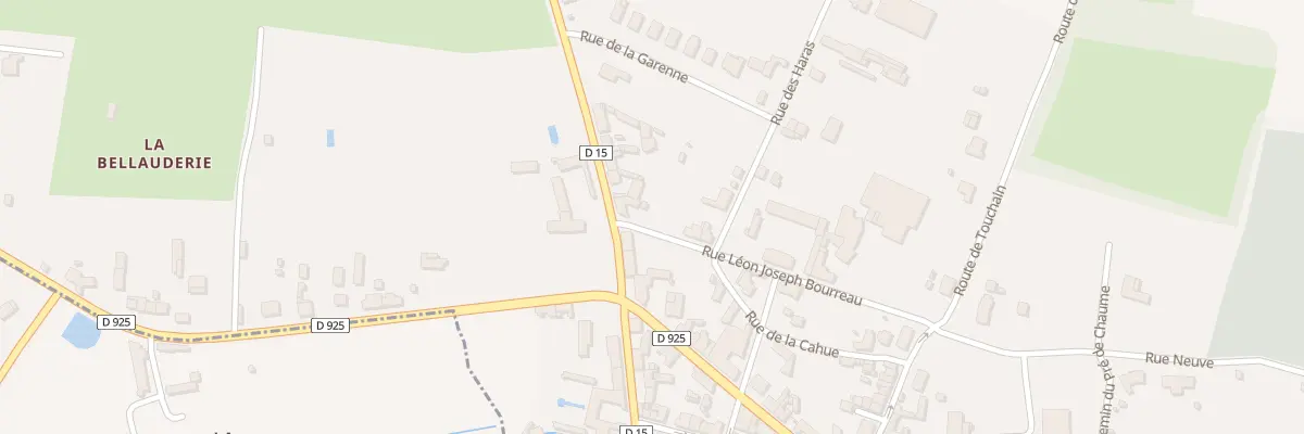 Plan du 6 Rte de Chatillon à Mézières-en-Brenne