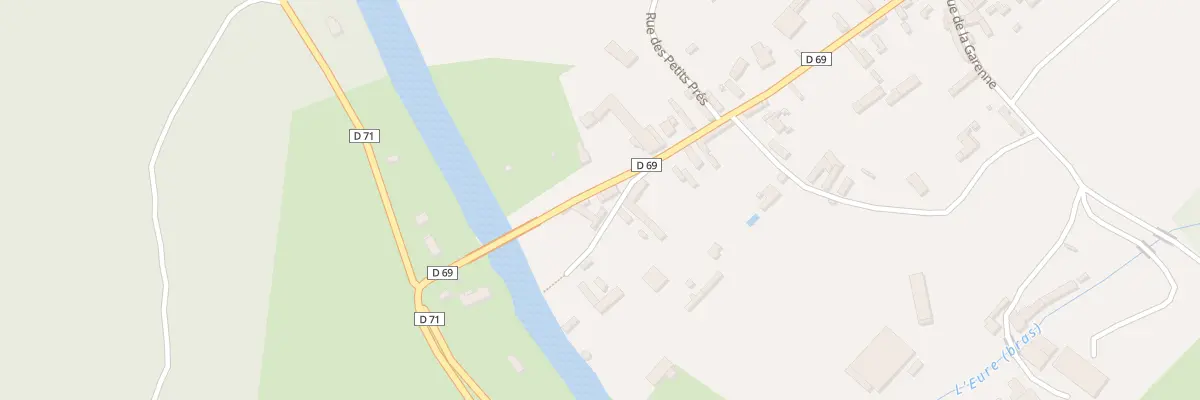 Plan du 21 Rue de la Mairie à Cailly-sur-Eure