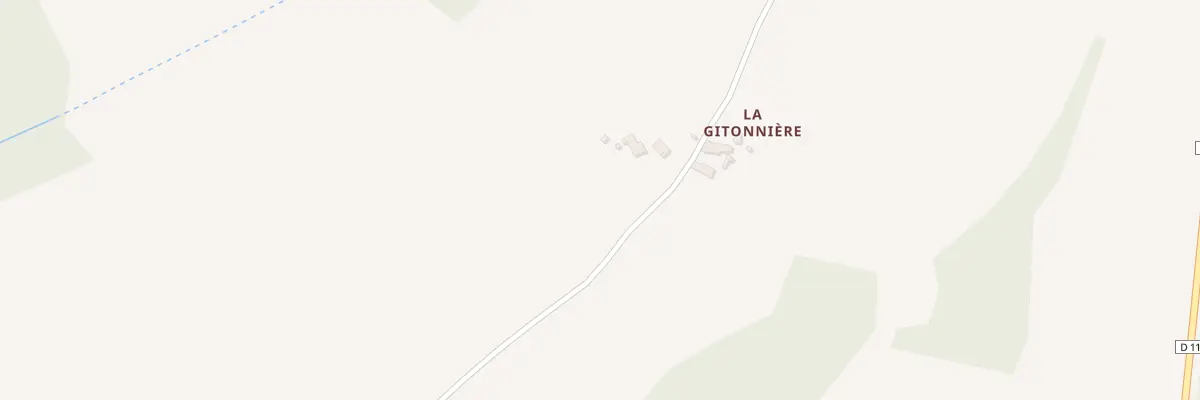 Plan du 106 La Gitonniere à Loché-sur-Indrois