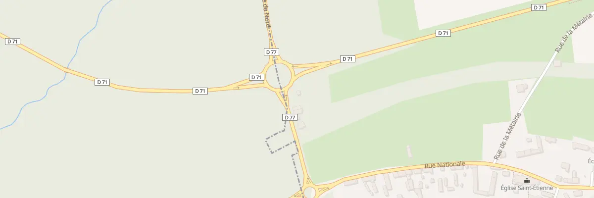 Plan du 9 Rue de Paris à Saint-Étienne-du-Vauvray
