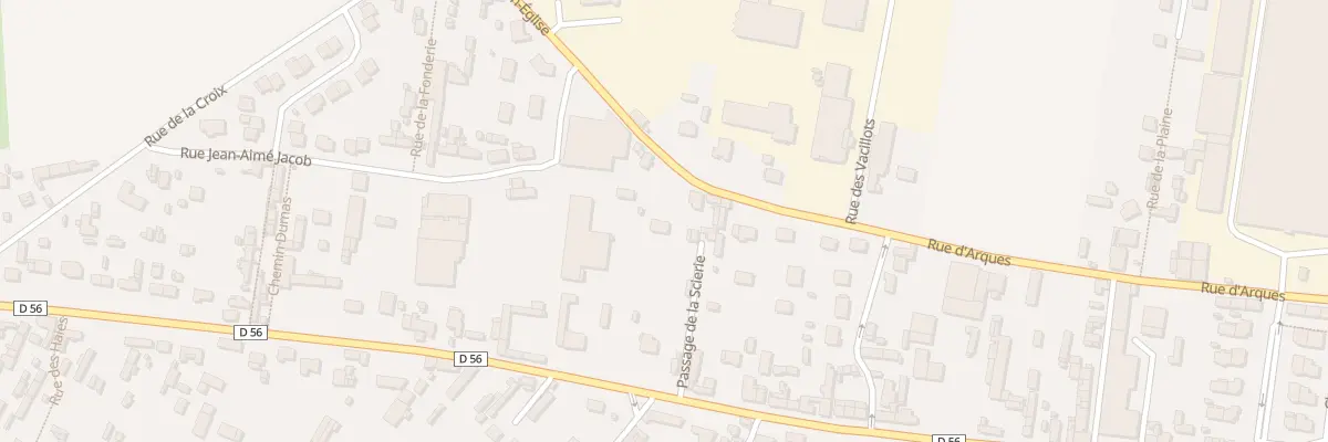Plan du 913 Rue d’Arques à Saint-Nicolas-d’Aliermont