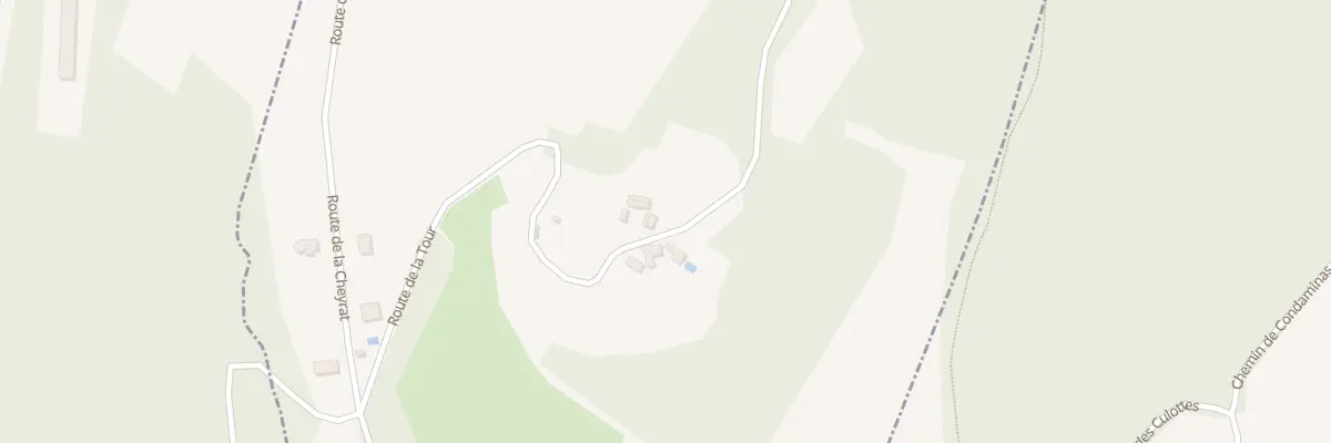 Plan du 1 La Tour à Peyrignac