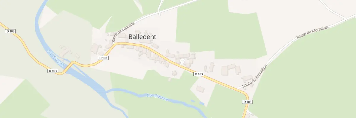 Plan du 5077 Le Bourg à Balledent