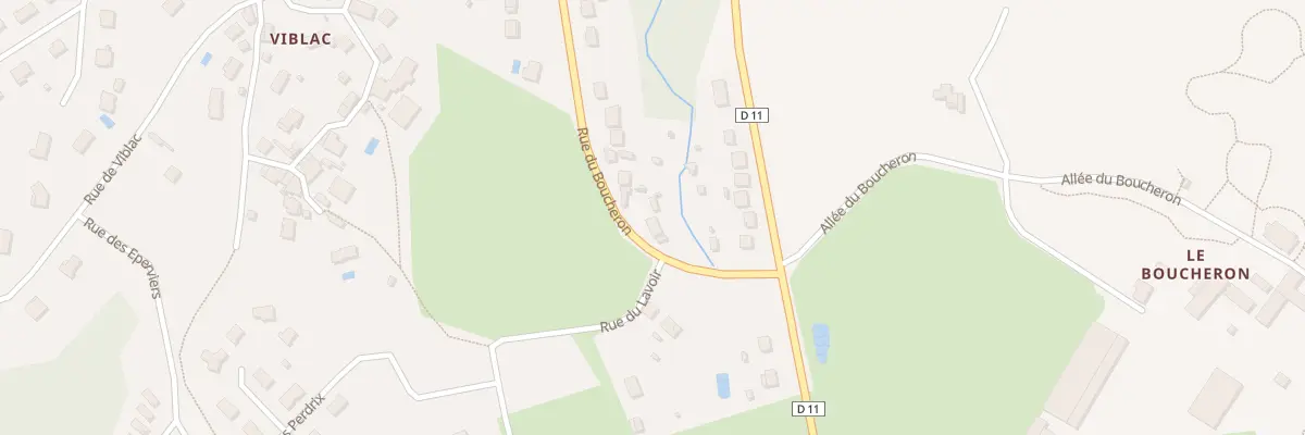 Plan du 21 Rue du Boucheron à Bosmie-l’Aiguille