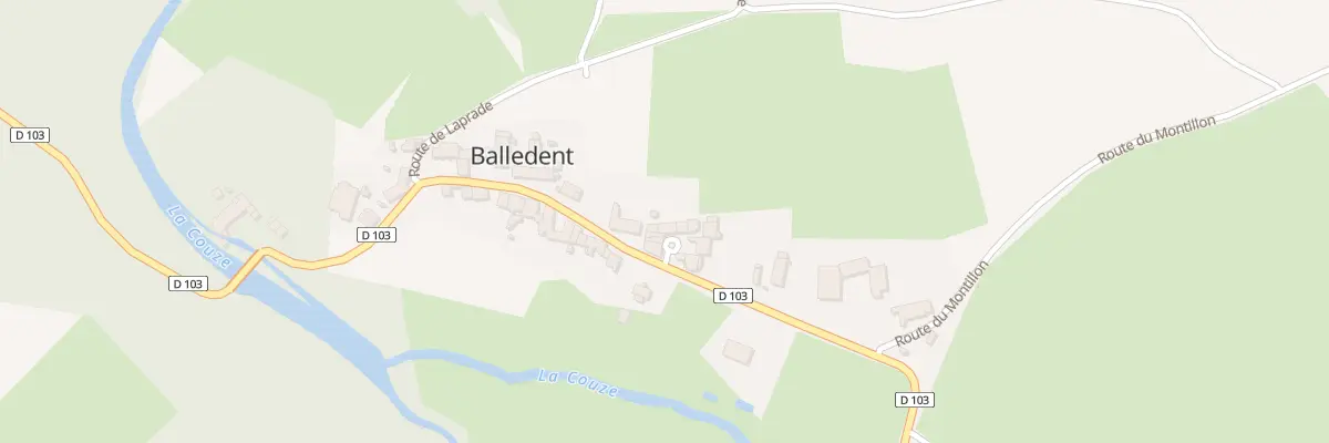 Plan du 5018 Le Bourg à Balledent