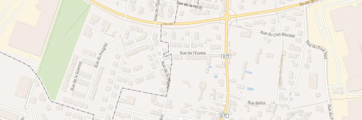 Plan du 6 Rue de l’Evette au Vaudreuil