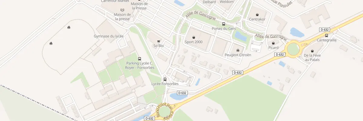 Plan du 5 Imp de Bélesta à Fonsorbes