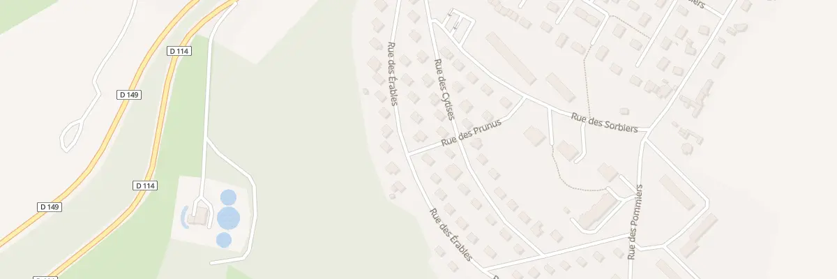 Plan du 15 Rue des Erables à Saint-Nicolas-d’Aliermont
