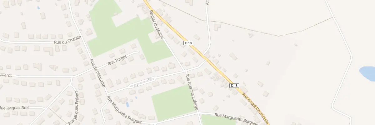 Plan du 17 Rue Andre Bordessoule à Saint-Yrieix-la-Perche