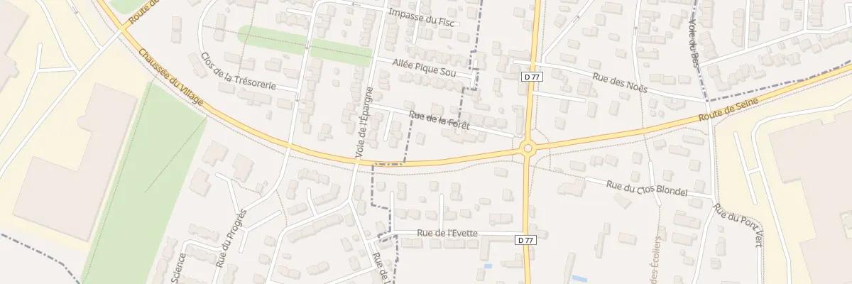 Plan du 11 Rue de la Forêt au Vaudreuil