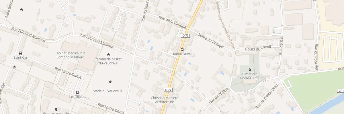 Plan du 41 Rue du Général de Gaulle au Vaudreuil