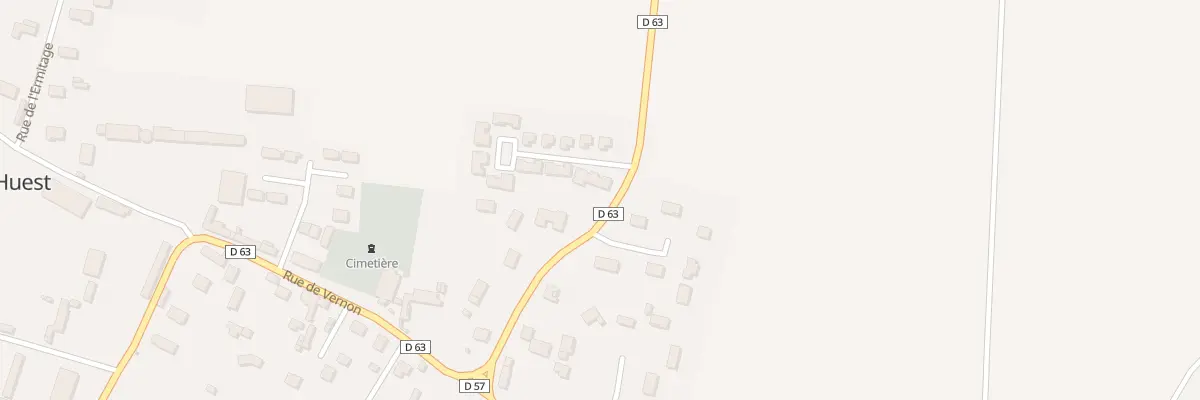 Plan du 1 Rue de la Couture Gaulard à Touffreville
